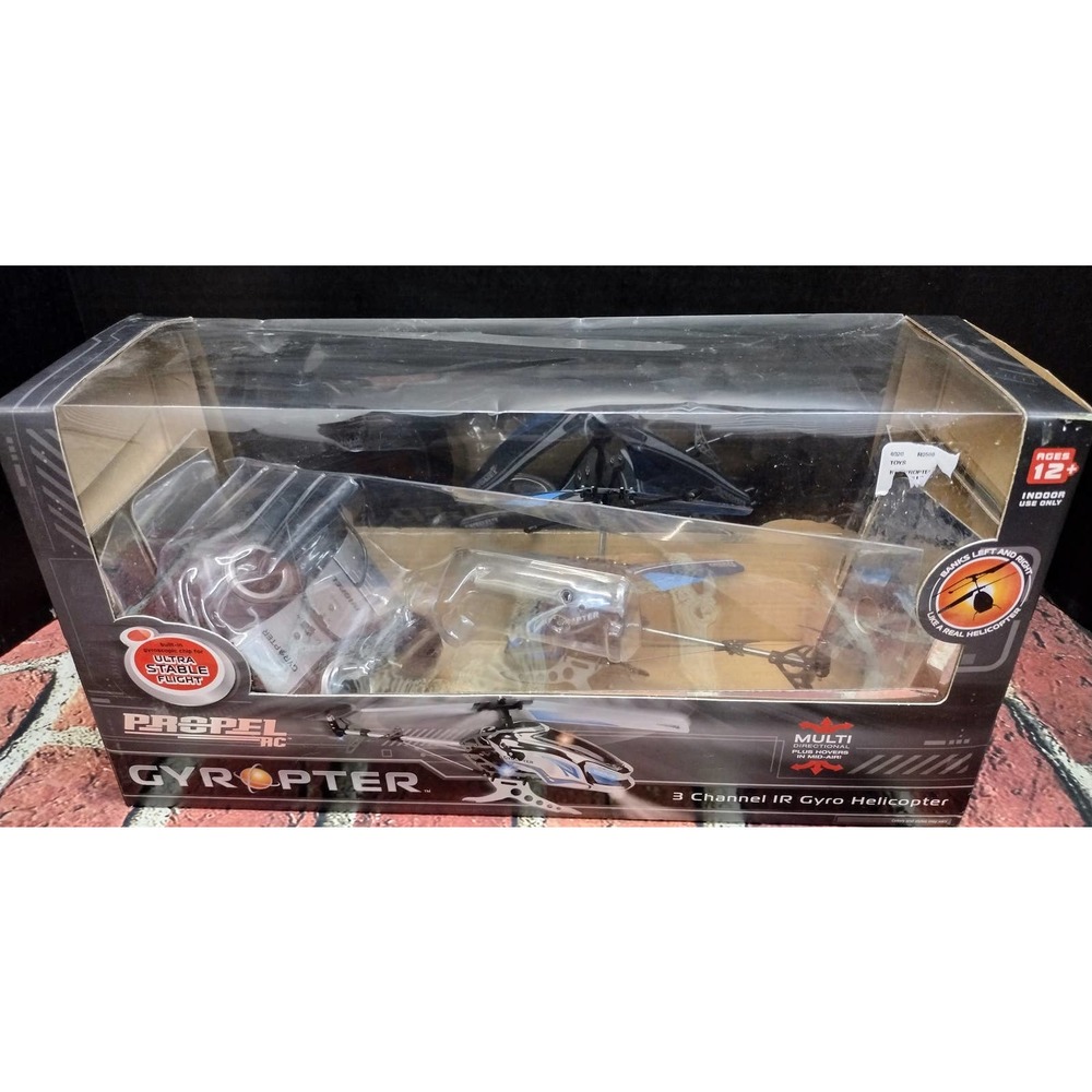Propel Gyropter 3-Channel Gryroscopic Helicopter in Open Box. Used Once.